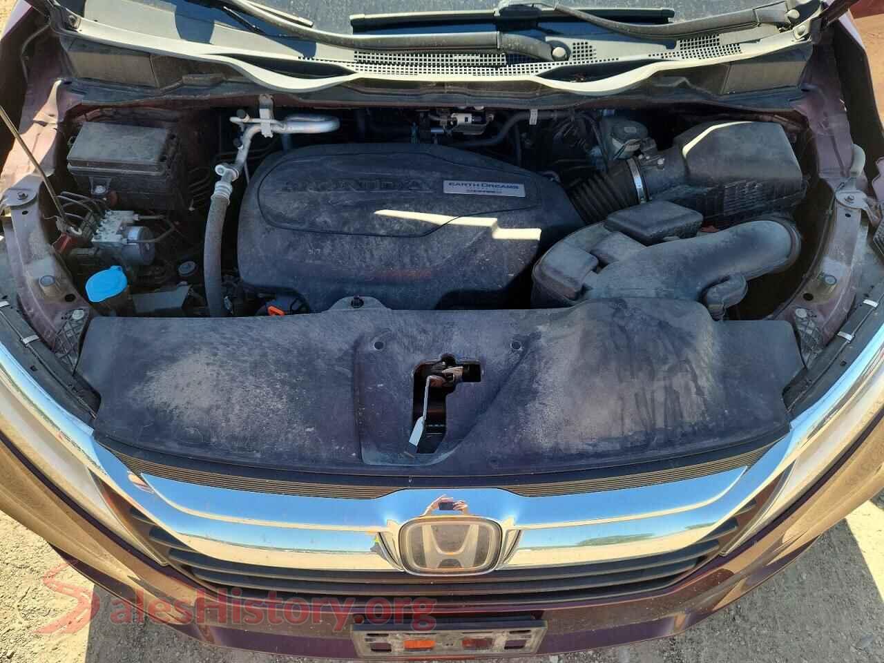2019 HONDA ODYSSEY VIN 5FNRL6H90KB076780, wheel and tire