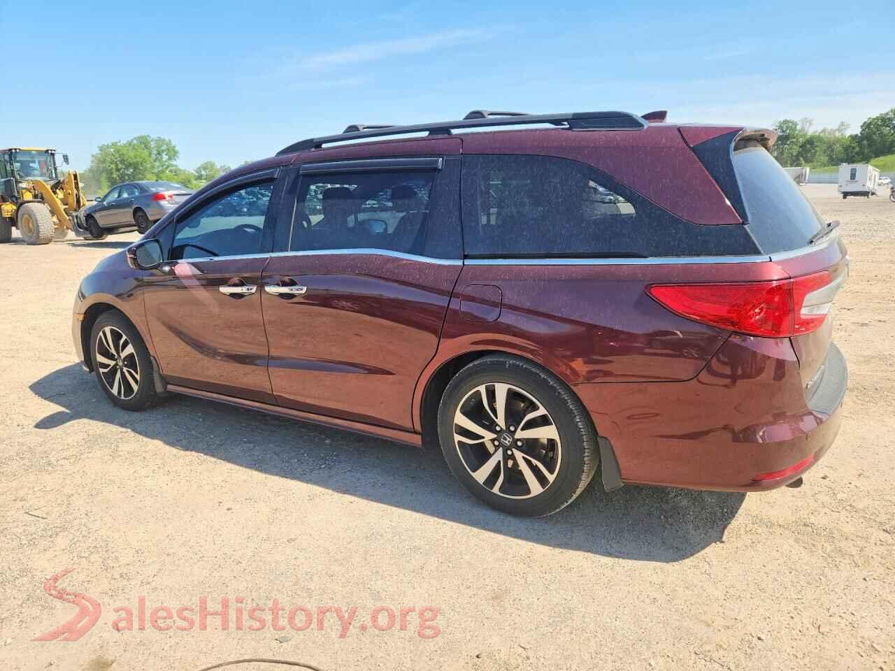 2019 HONDA ODYSSEY VIN 5FNRL6H90KB076780, front view