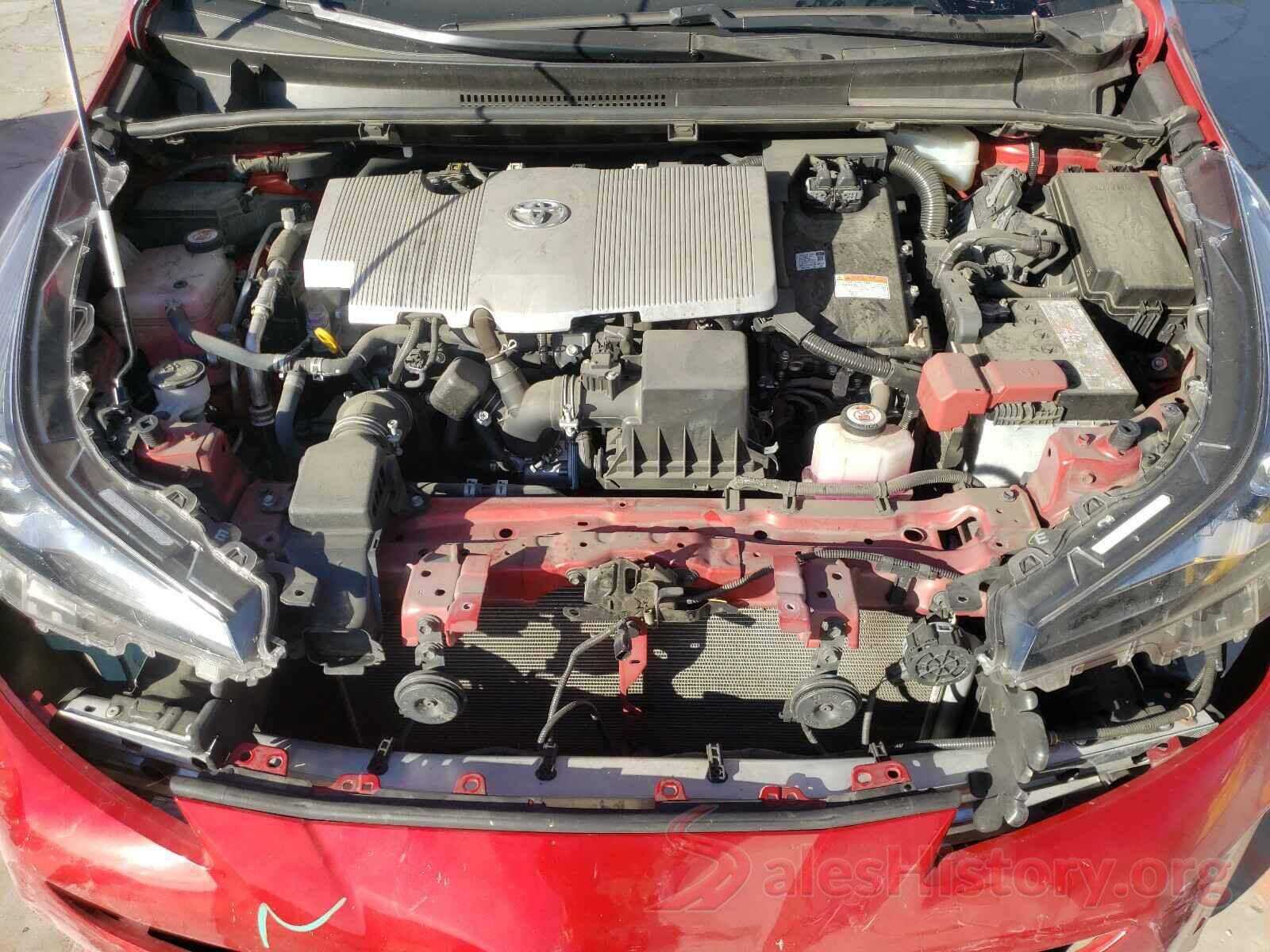 JTDKARFU3K3096213 2019 TOYOTA PRIUS