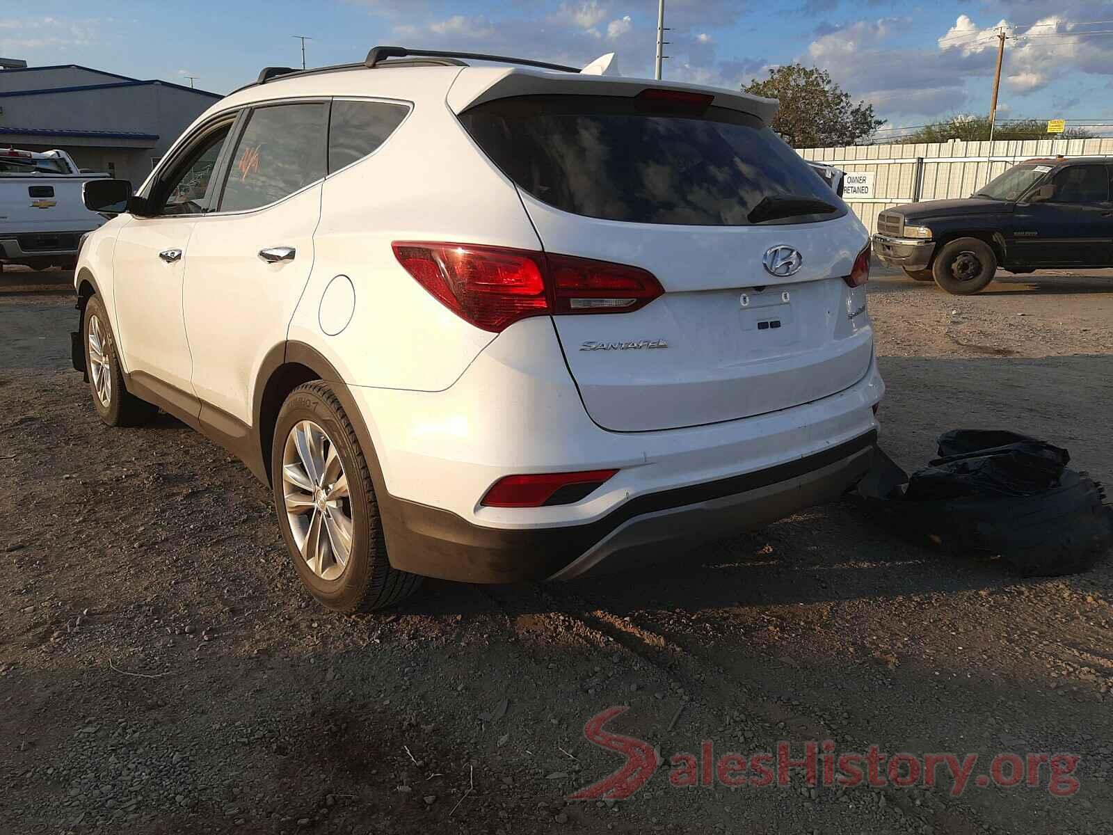 5XYZU4LA1JG524826 2018 HYUNDAI SANTA FE