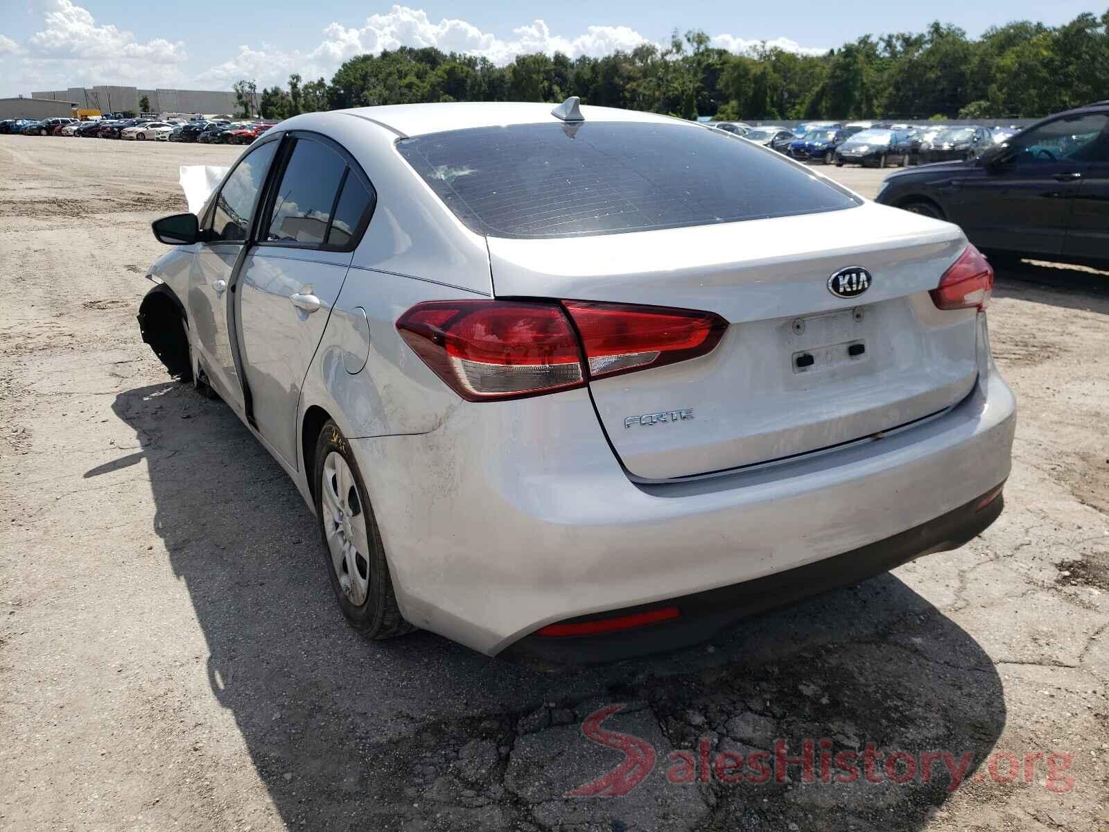 3KPFK4A74JE203182 2018 KIA FORTE