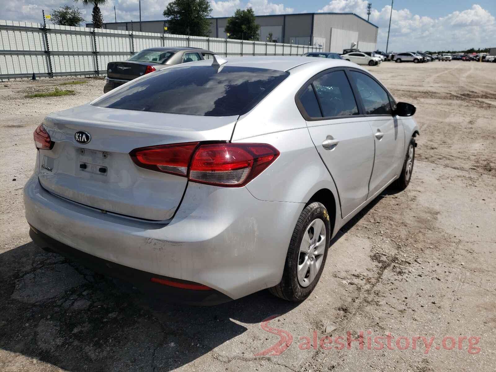 3KPFK4A74JE203182 2018 KIA FORTE