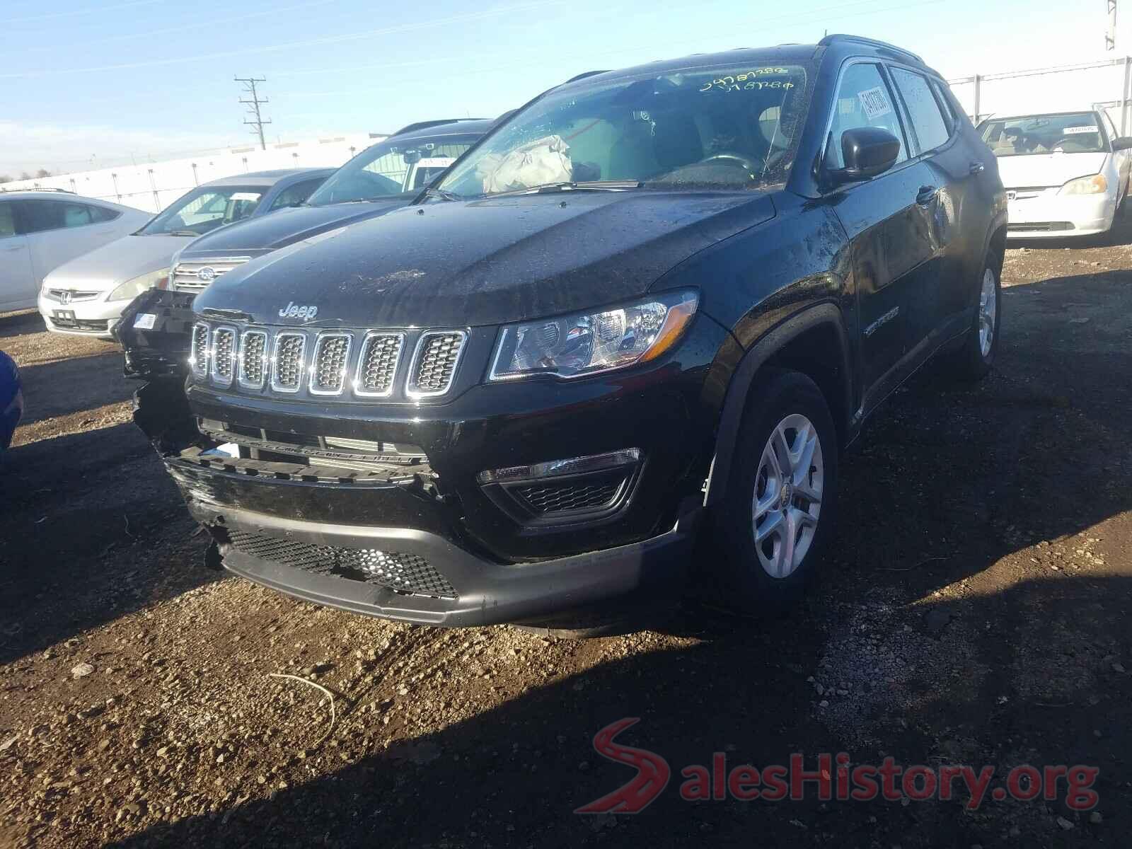 3C4NJCABXKT840863 2019 JEEP COMPASS