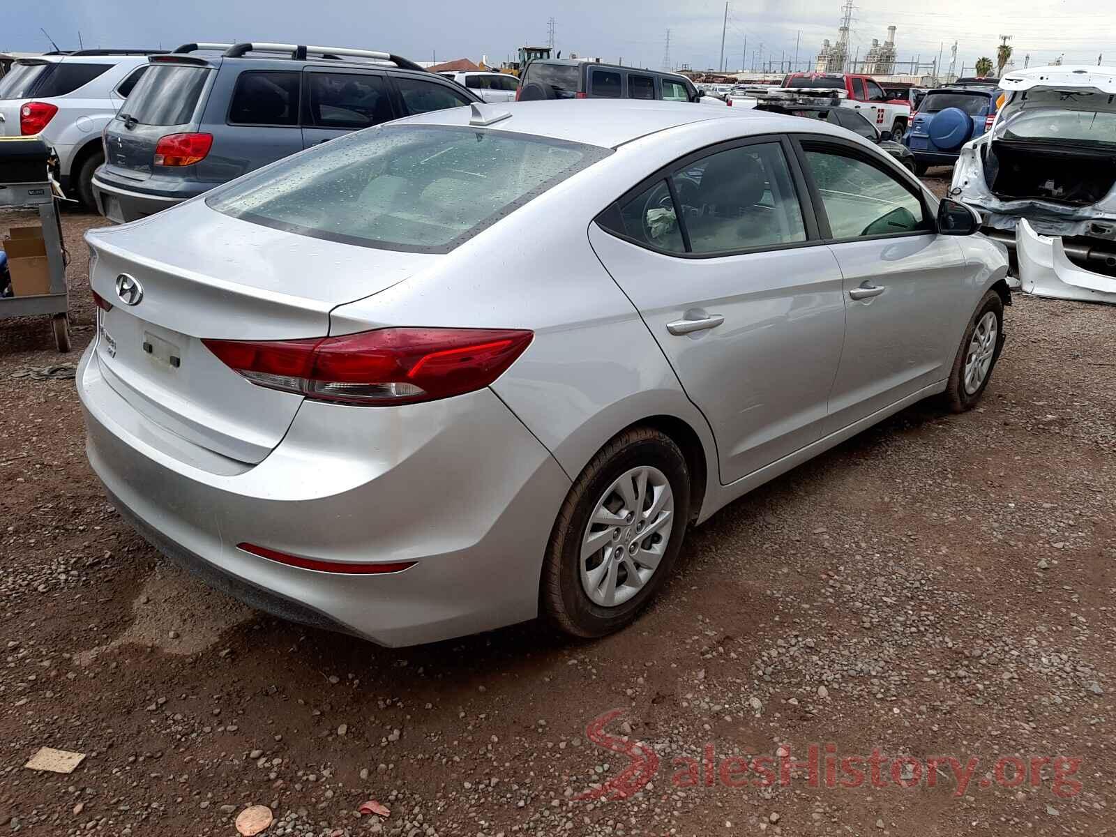 5NPD74LF1HH166594 2017 HYUNDAI ELANTRA