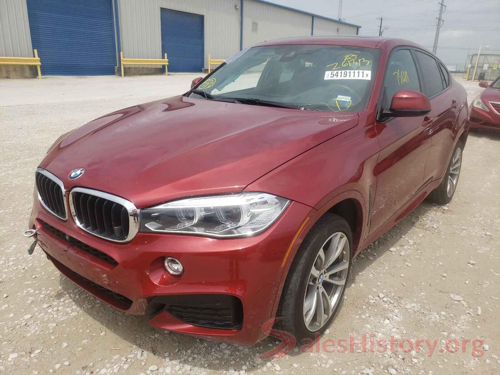 5UXKU2C52J0Z61313 2018 BMW X6