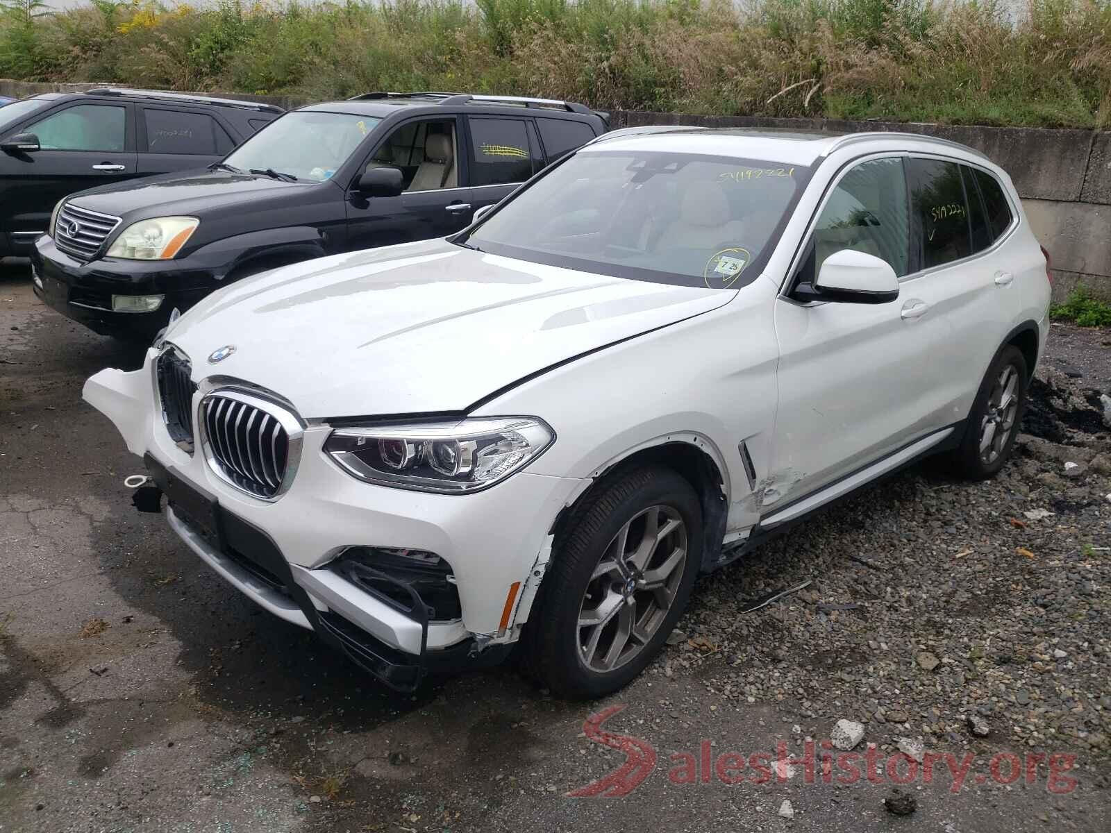 5UXTY5C0XL9D03660 2020 BMW X3