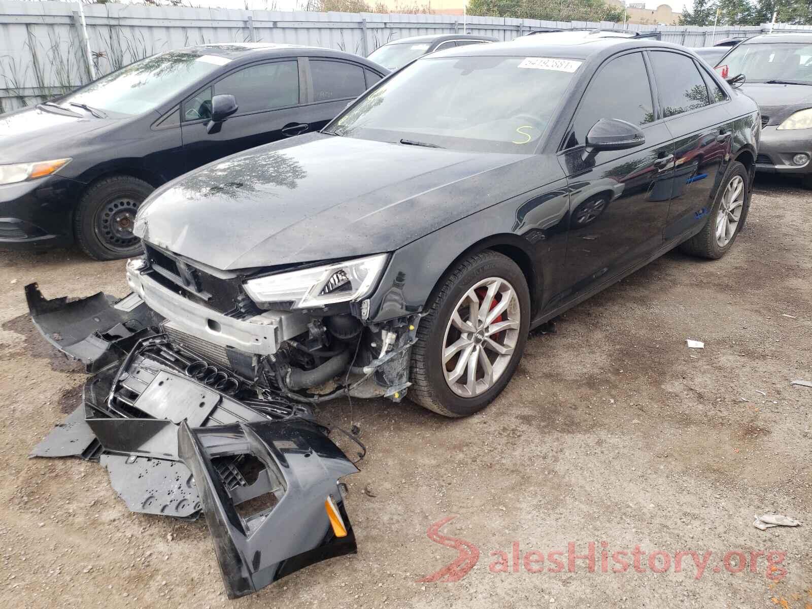 WAUBNAF4XHN009438 2017 AUDI A4