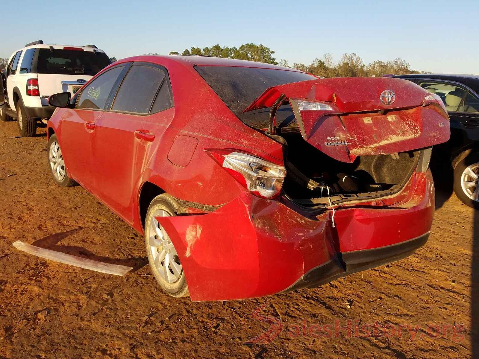 5YFBURHE7GP399877 2016 TOYOTA COROLLA