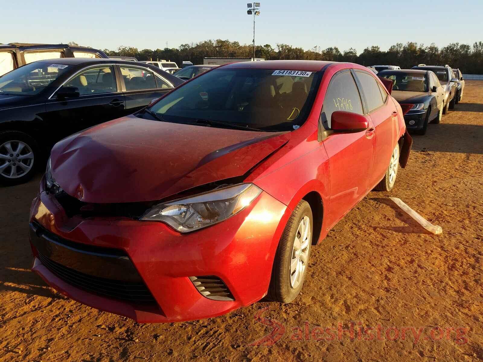 5YFBURHE7GP399877 2016 TOYOTA COROLLA