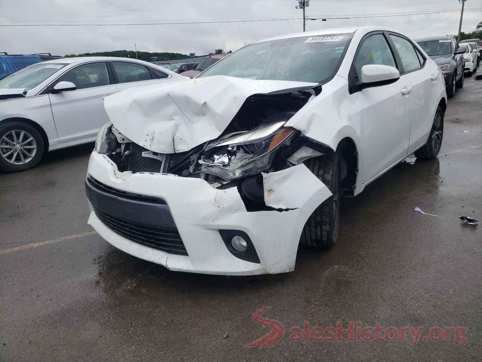 5YFBURHE5GP439826 2016 TOYOTA COROLLA