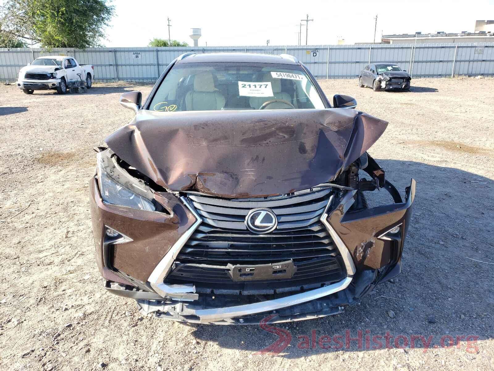 2T2ZZMCA8GC031999 2016 LEXUS RX350