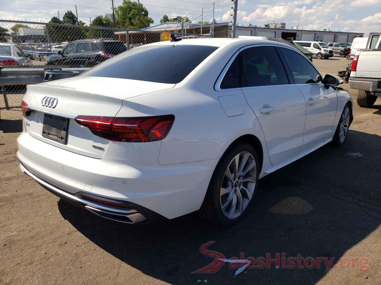 WAUEAAF49MA043641 2021 AUDI A4