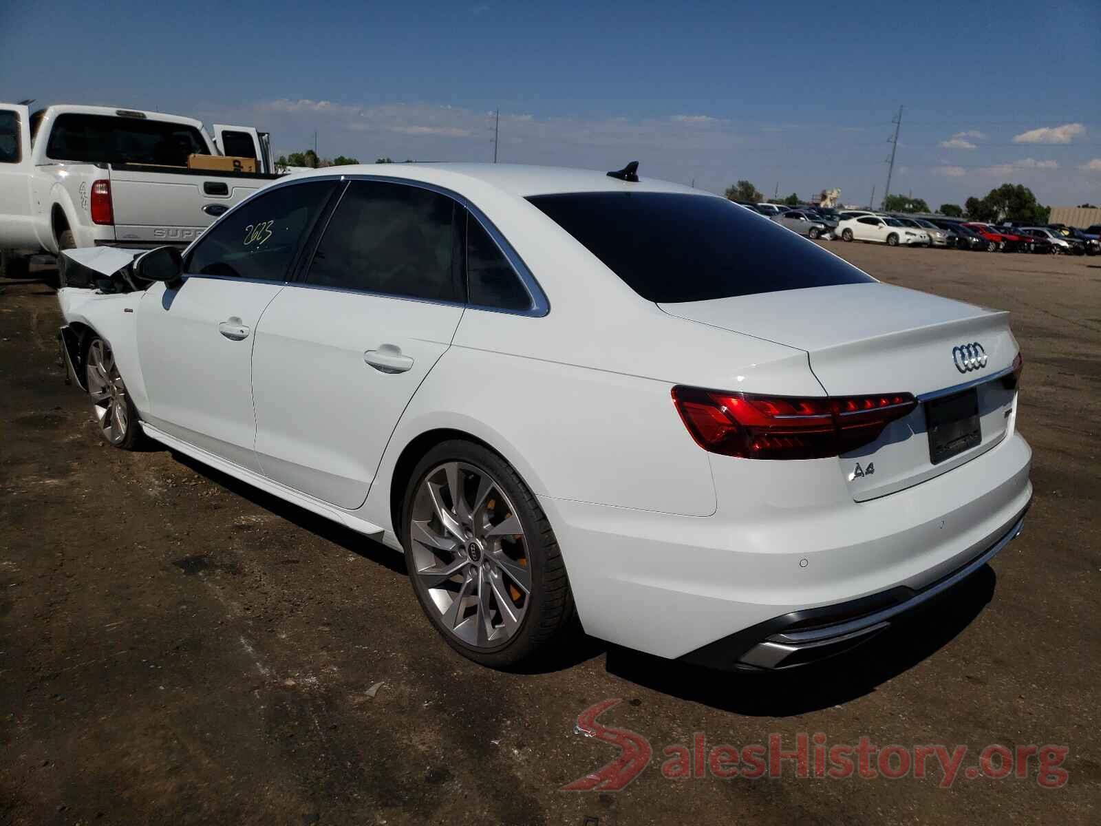 WAUEAAF49MA043641 2021 AUDI A4