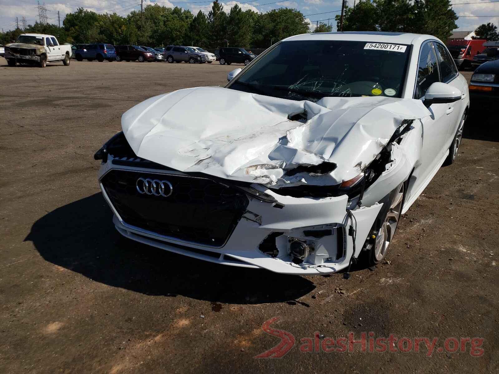 WAUEAAF49MA043641 2021 AUDI A4