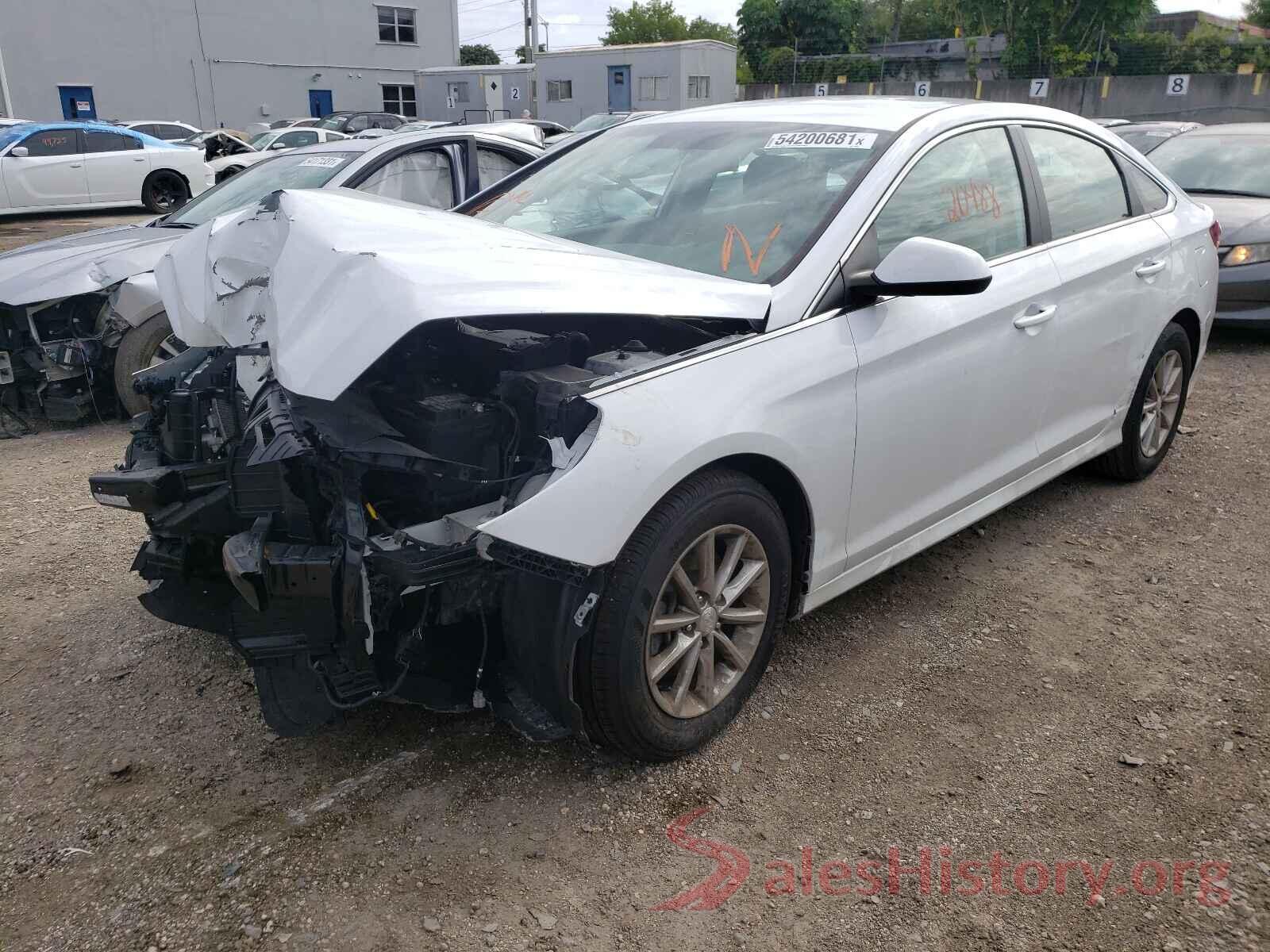 5NPE24AF7KH743660 2019 HYUNDAI SONATA