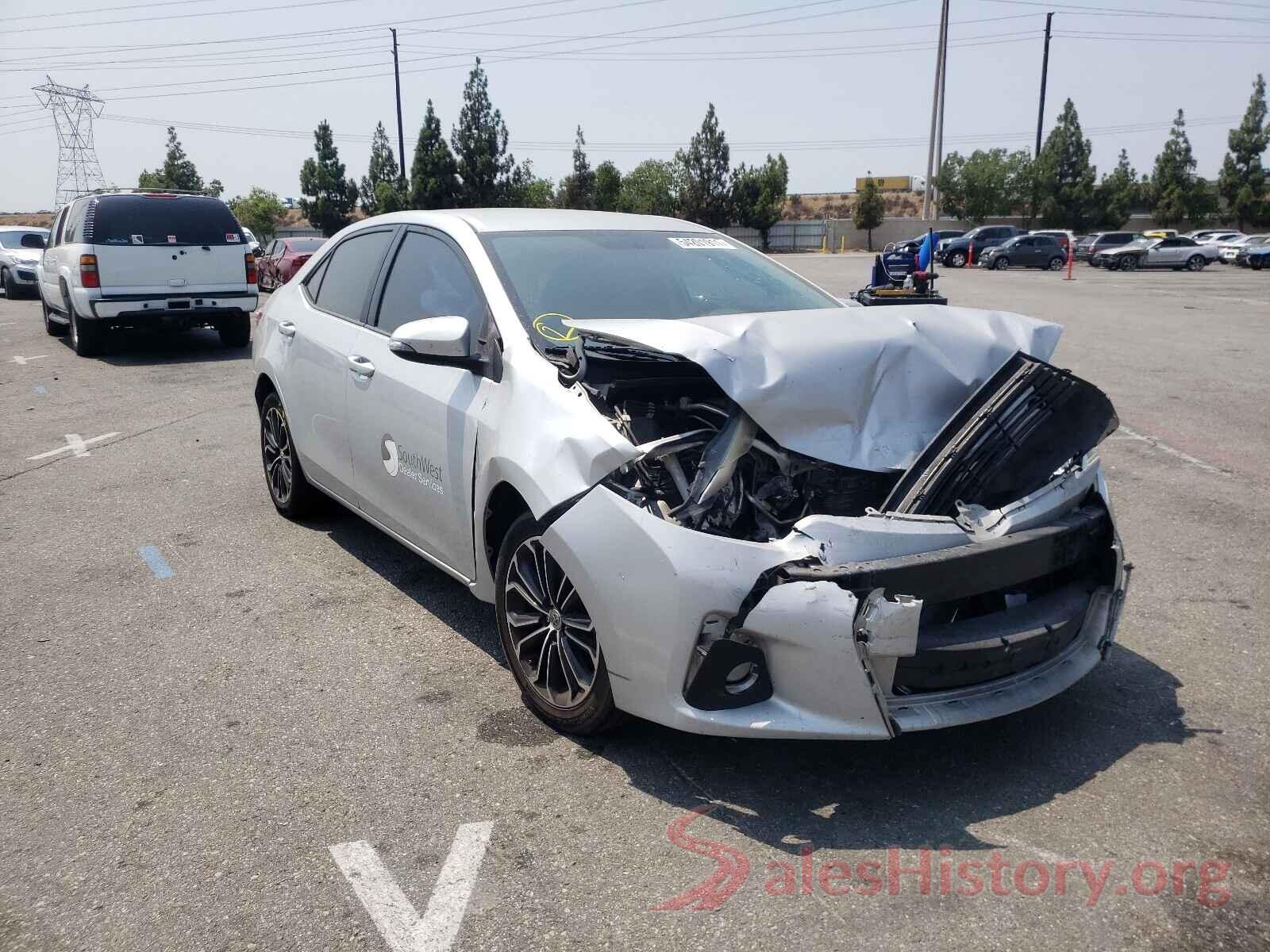 5YFBURHE9GP431342 2016 TOYOTA COROLLA