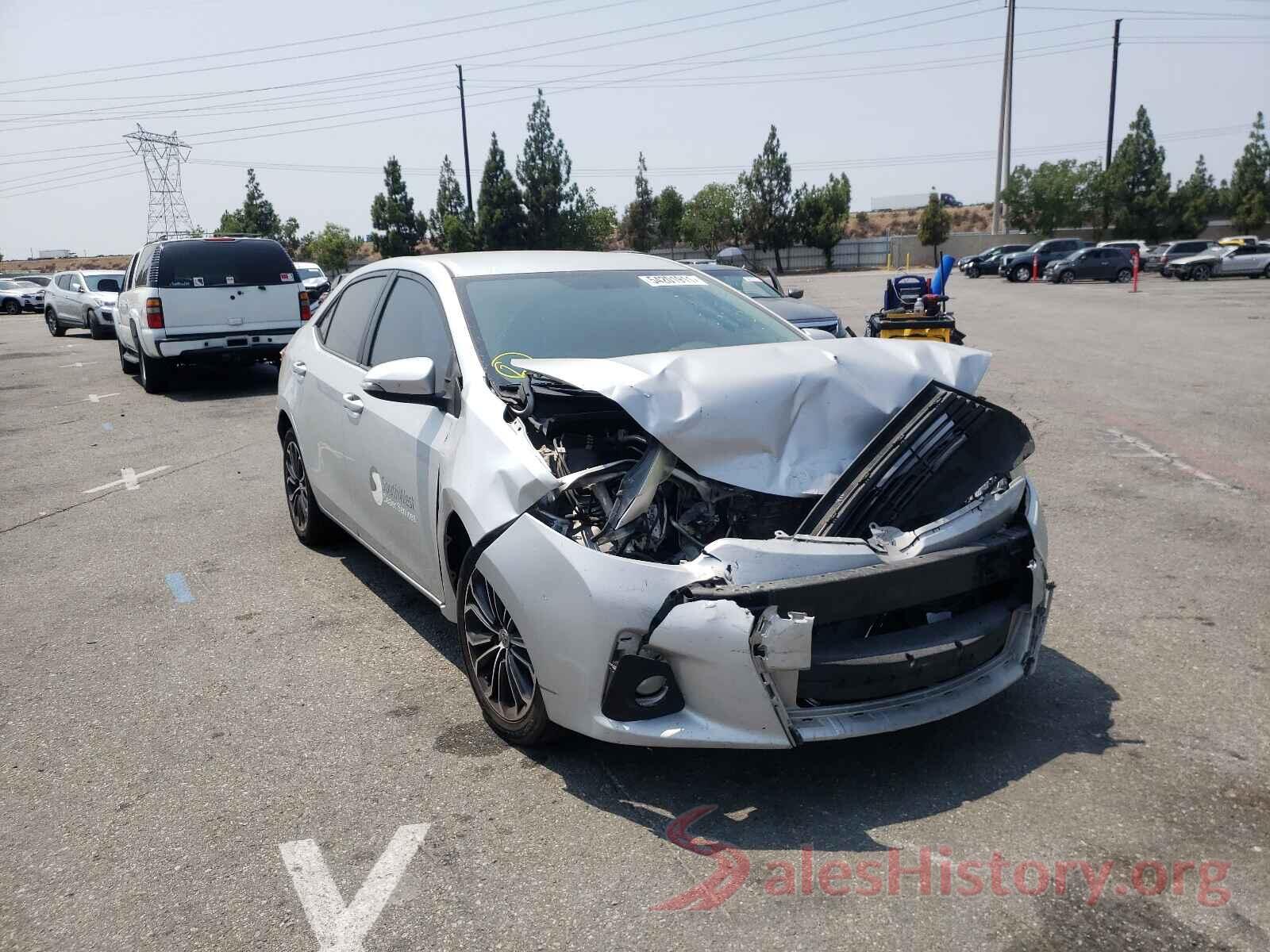 5YFBURHE9GP431342 2016 TOYOTA COROLLA