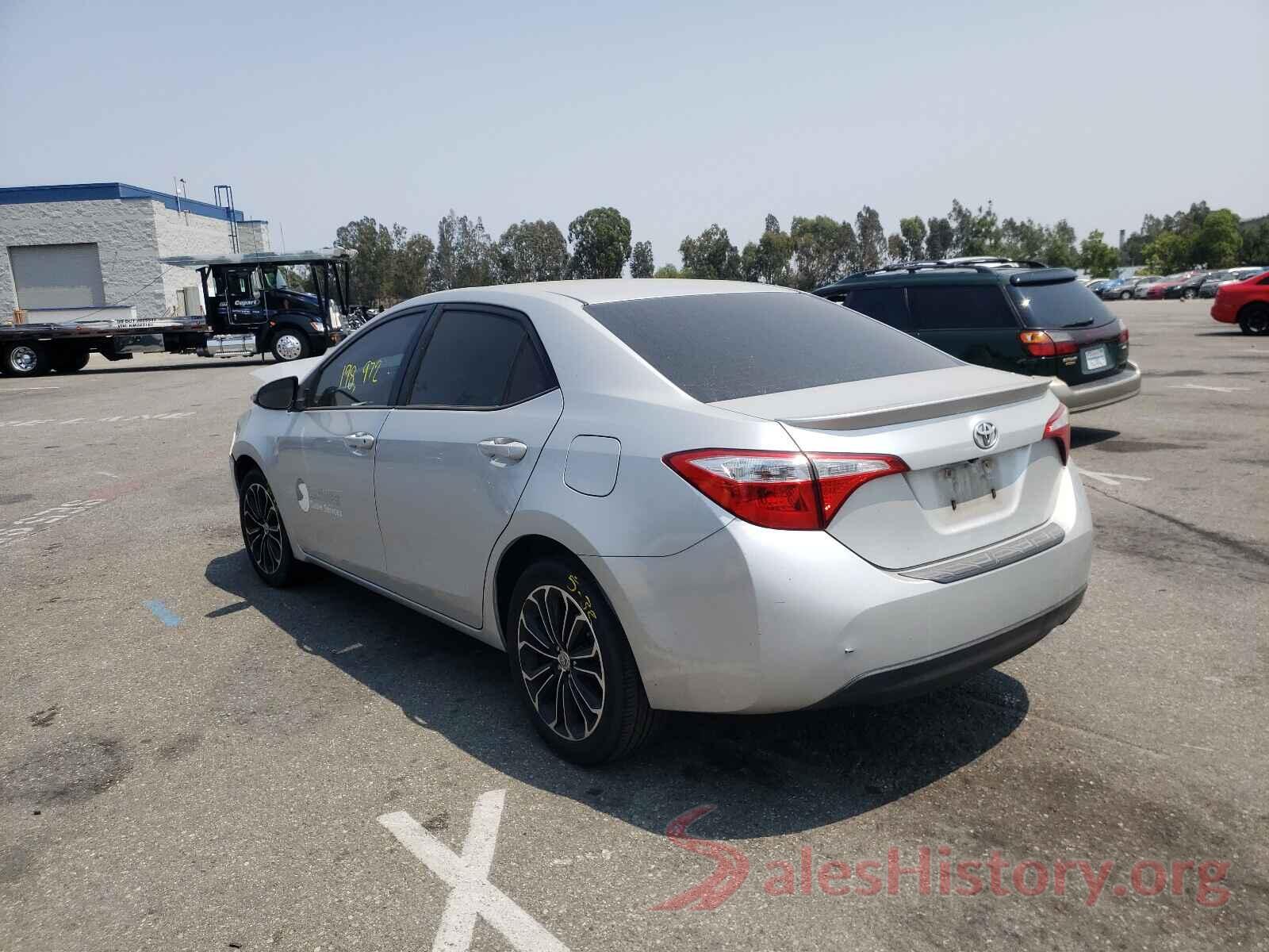 5YFBURHE9GP431342 2016 TOYOTA COROLLA