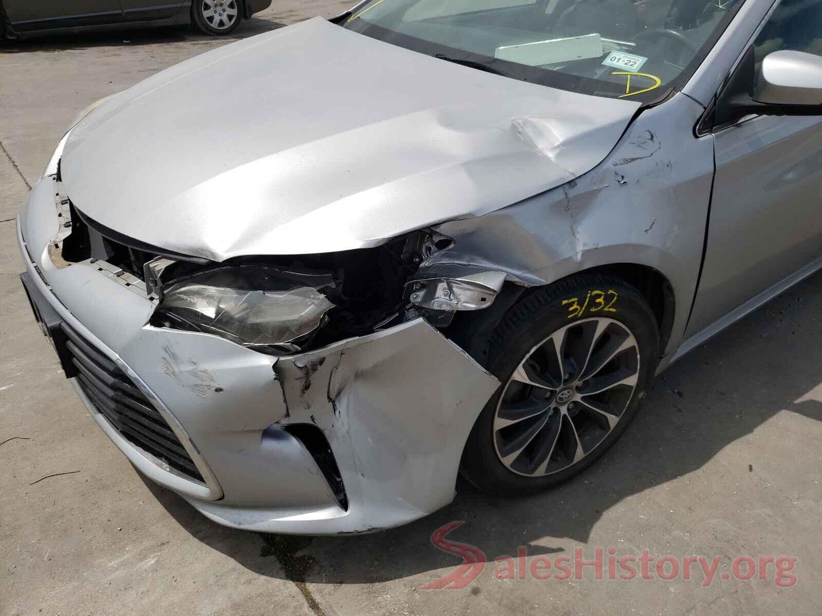 4T1BK1EB1GU216215 2016 TOYOTA AVALON