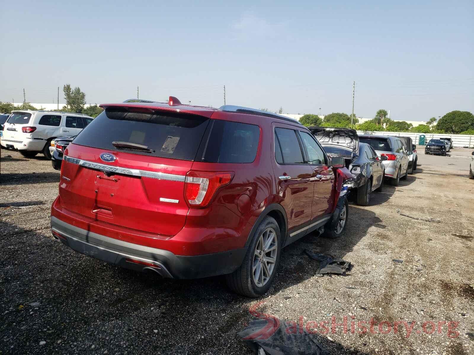 1FM5K7FH9HGA41201 2017 FORD EXPLORER