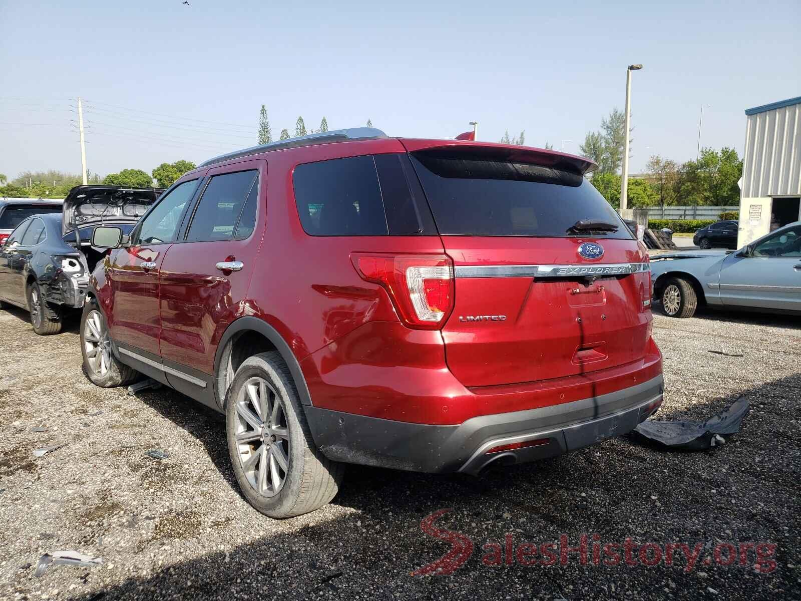 1FM5K7FH9HGA41201 2017 FORD EXPLORER