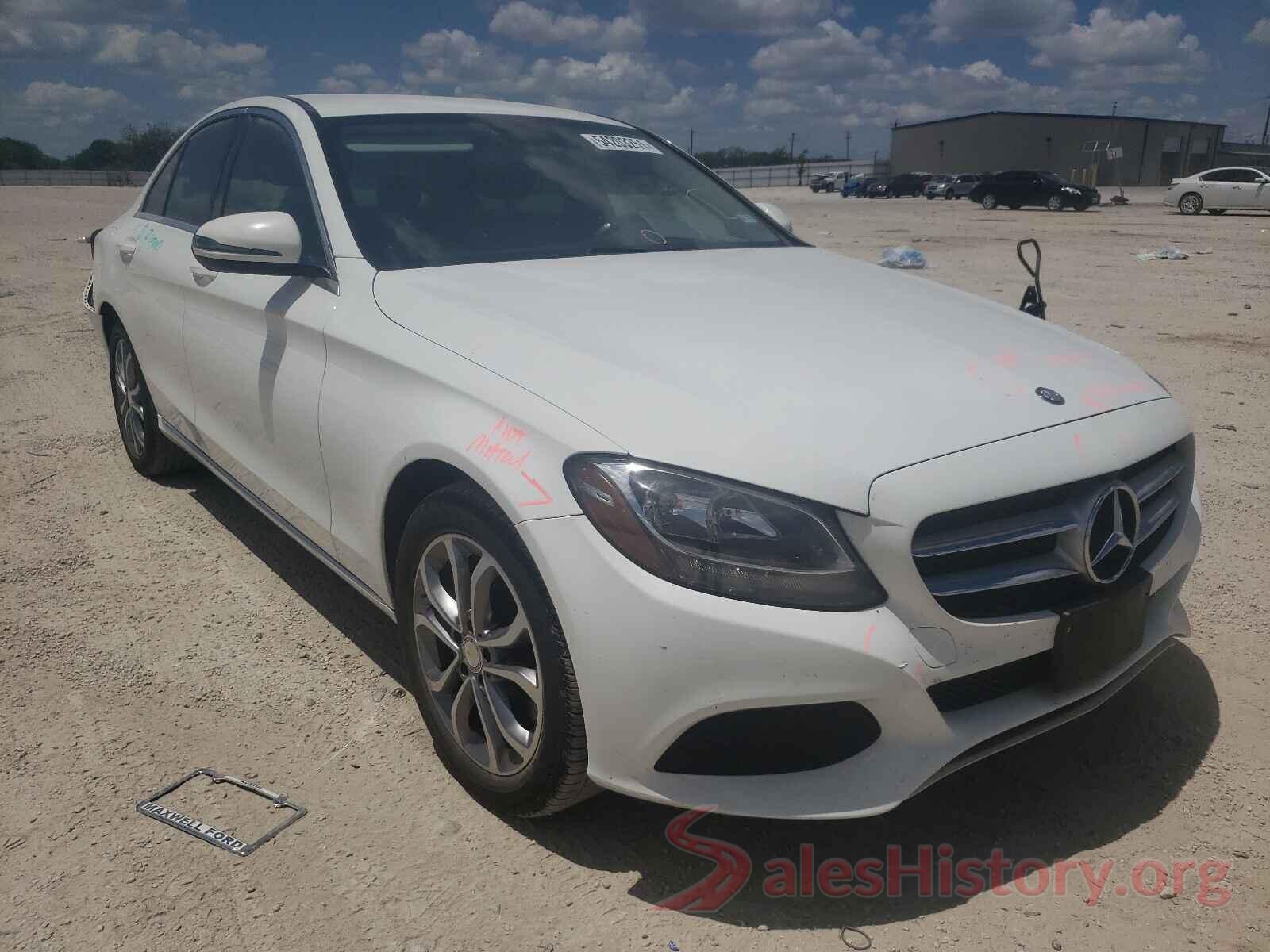 55SWF4KB2GU118009 2016 MERCEDES-BENZ C-CLASS