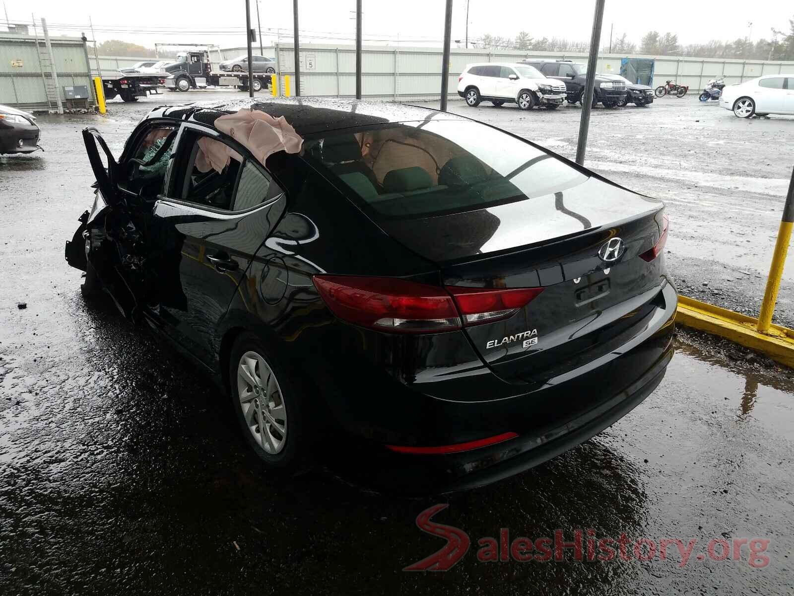 5NPD74LF8JH273857 2018 HYUNDAI ELANTRA