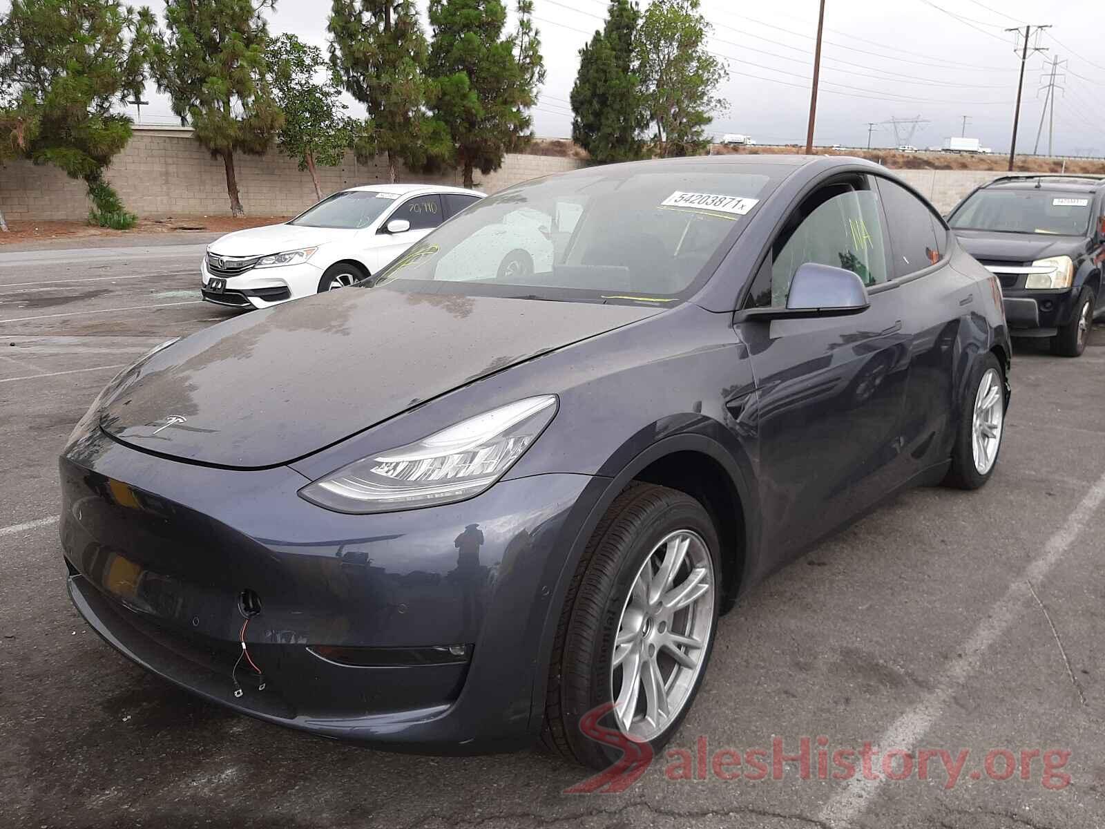 5YJYGDED6MF133001 2021 TESLA MODEL Y