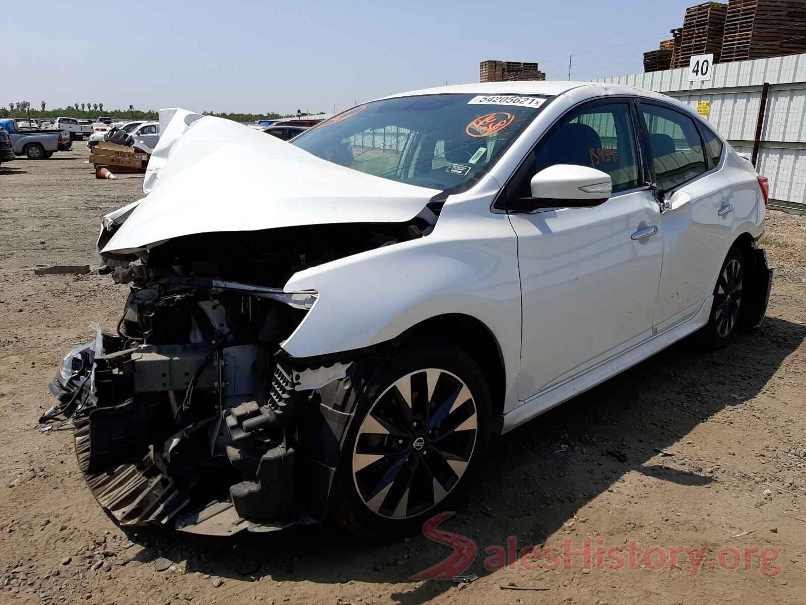 3N1AB7AP5KY320610 2019 NISSAN SENTRA