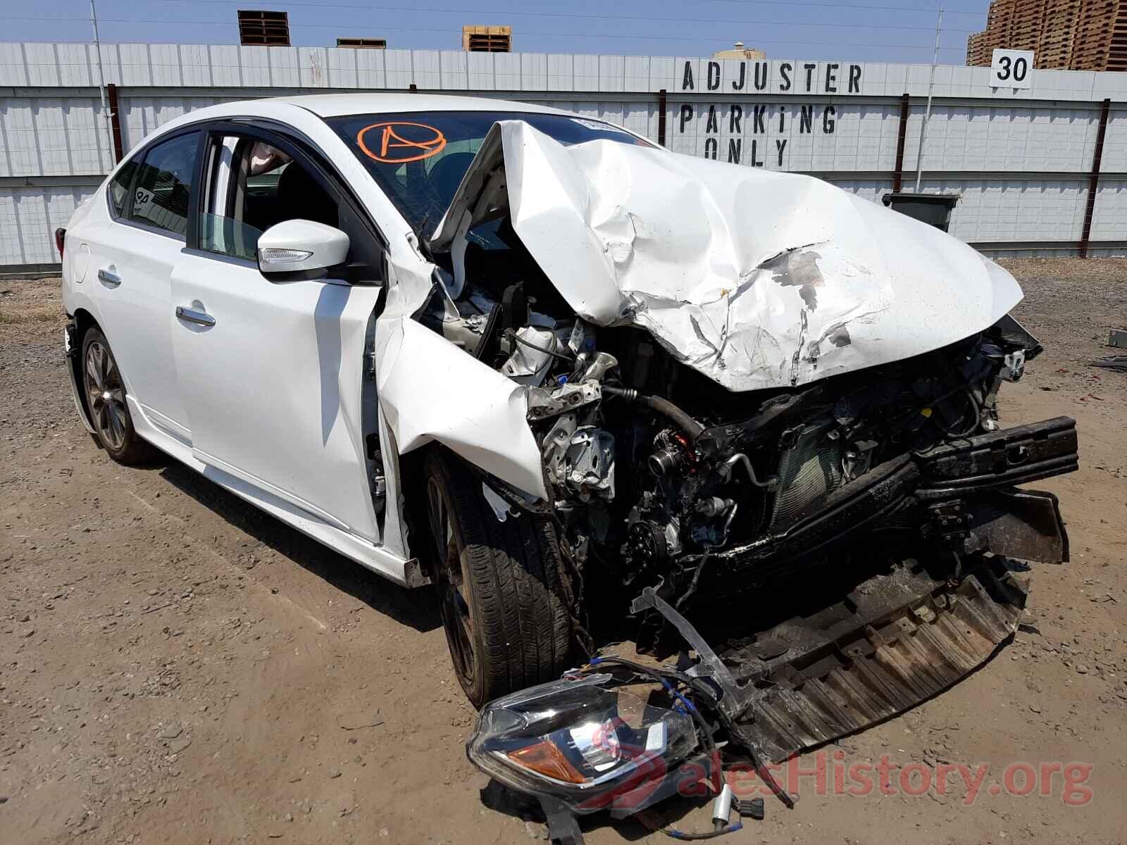 3N1AB7AP5KY320610 2019 NISSAN SENTRA