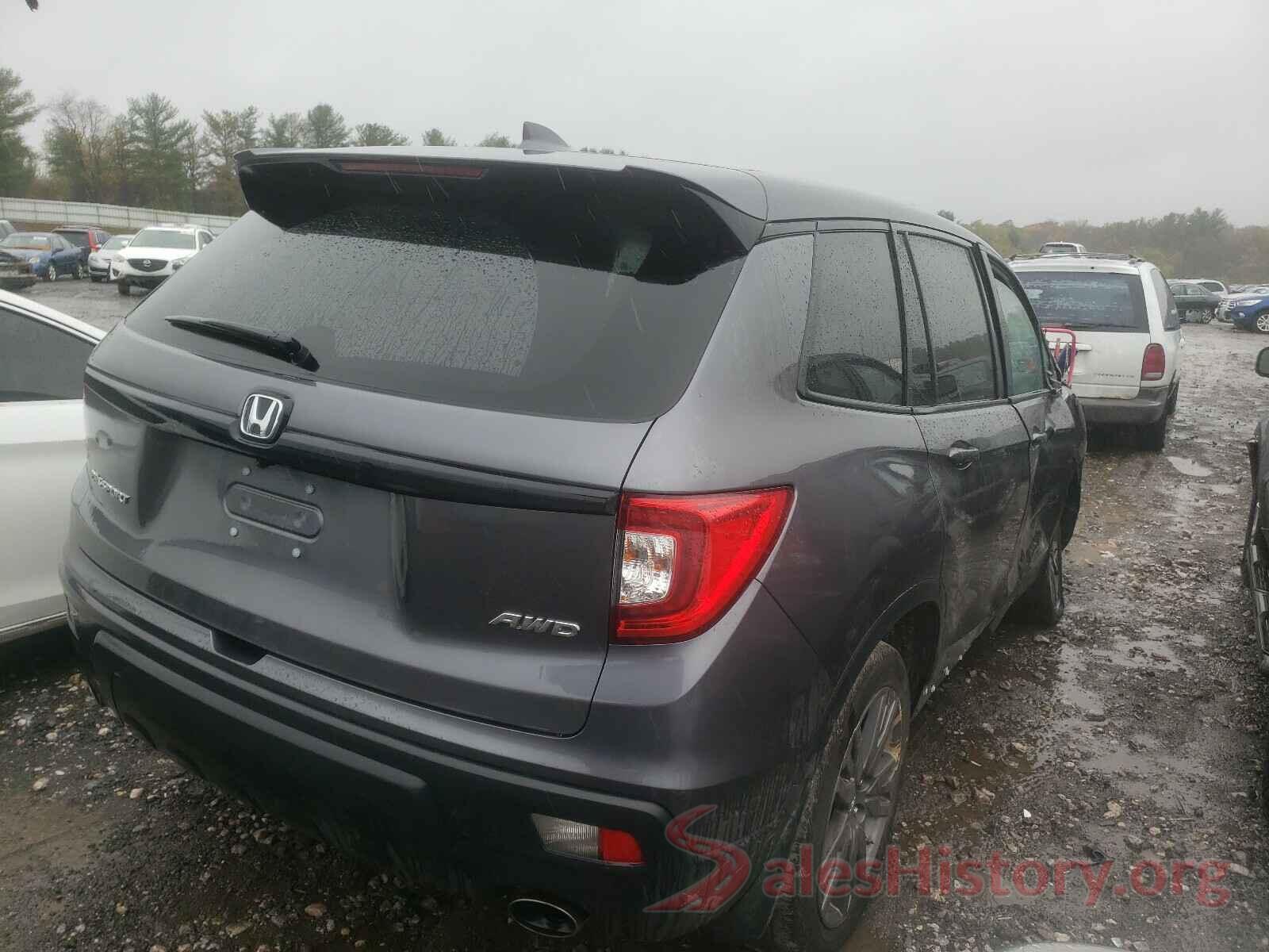 5FNYF8H53KB013653 2019 HONDA PASSPORT