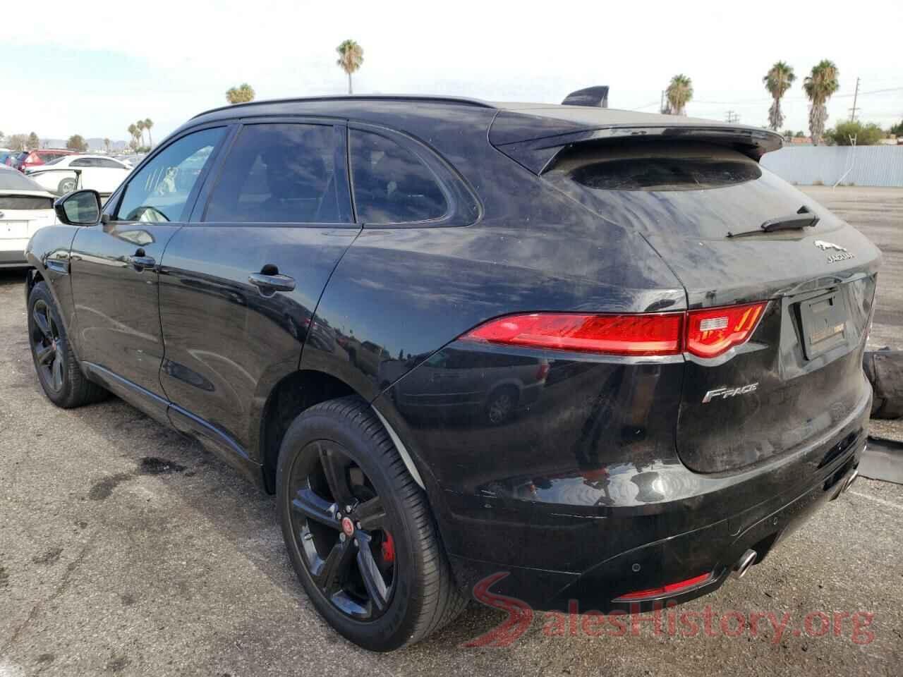 SADCM2FVXKA395967 2019 JAGUAR F-PACE