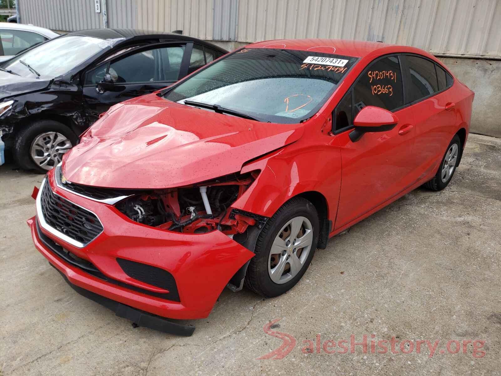 1G1BC5SM3G7238528 2016 CHEVROLET CRUZE