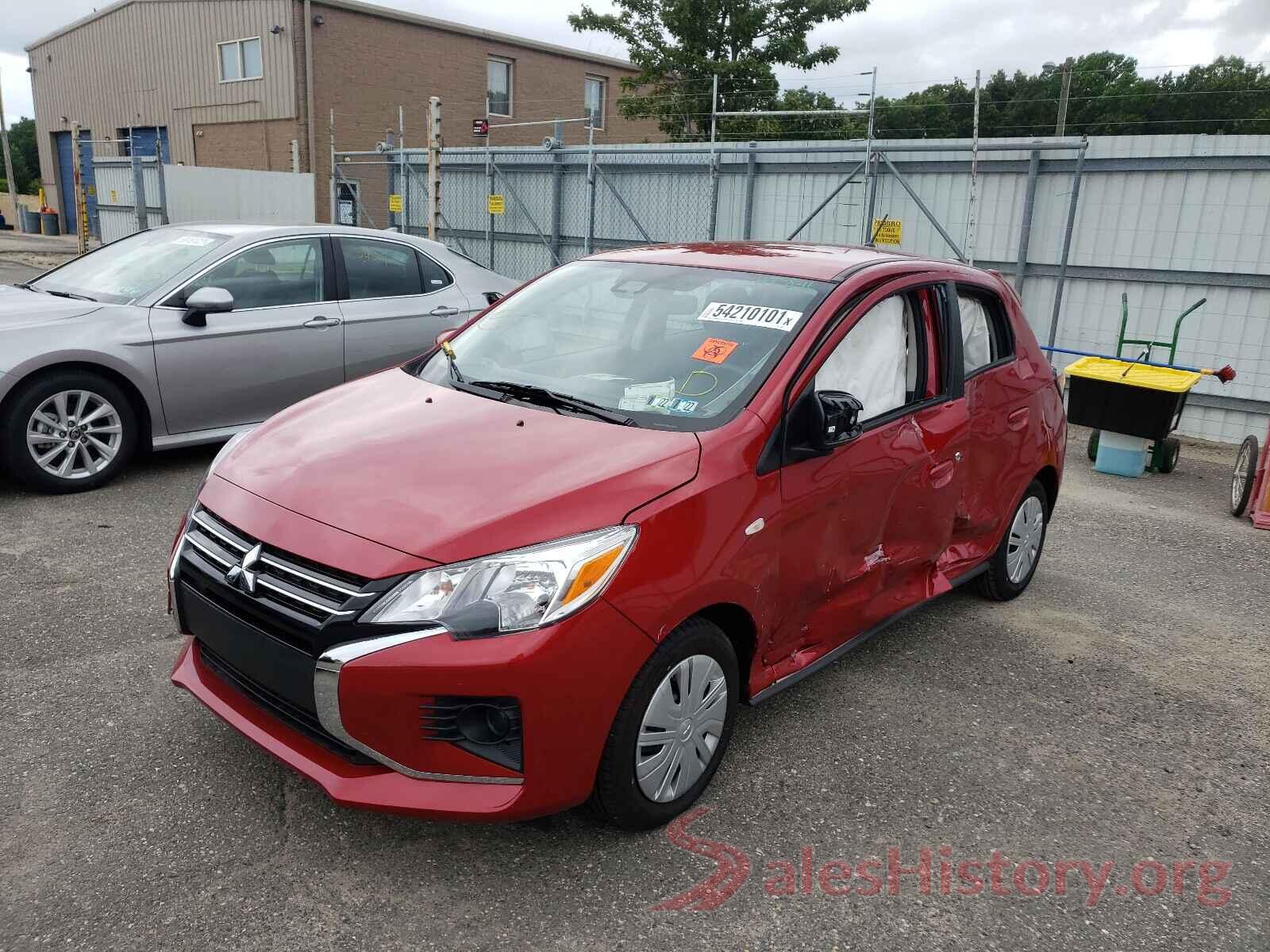 ML32AUHJ6MH008771 2021 MITSUBISHI MIRAGE