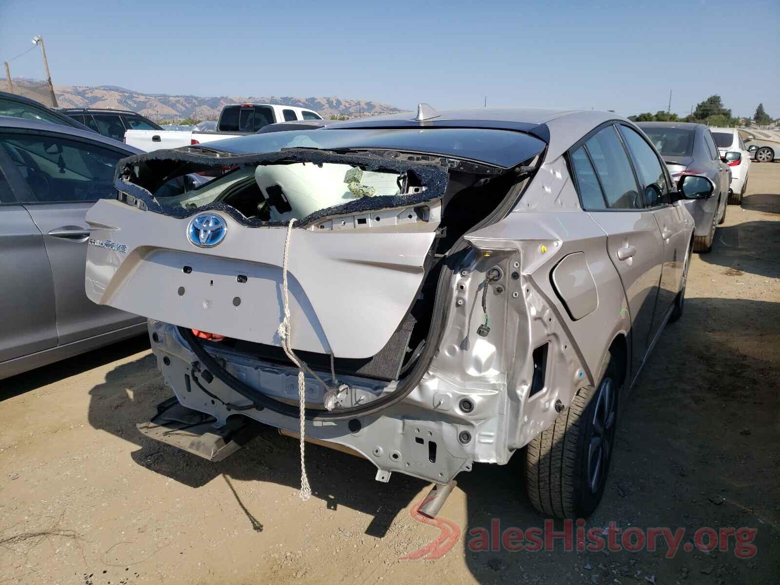 JTDKARFPXK3116371 2019 TOYOTA PRIUS