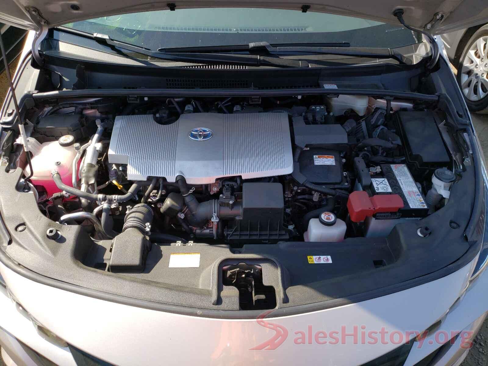 JTDKARFPXK3116371 2019 TOYOTA PRIUS