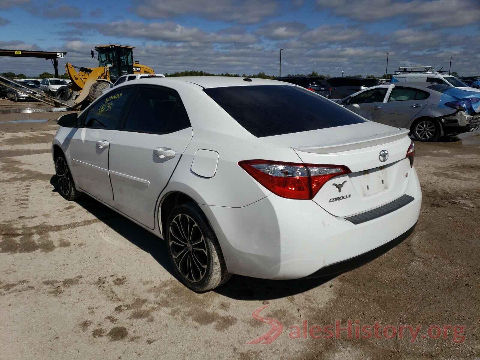 5YFBURHE3GP469519 2016 TOYOTA COROLLA