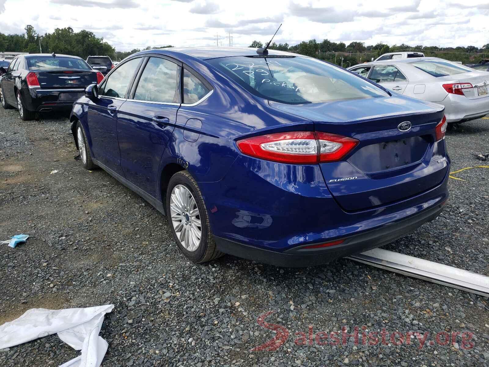 3FA6P0UU8GR402299 2016 FORD FUSION