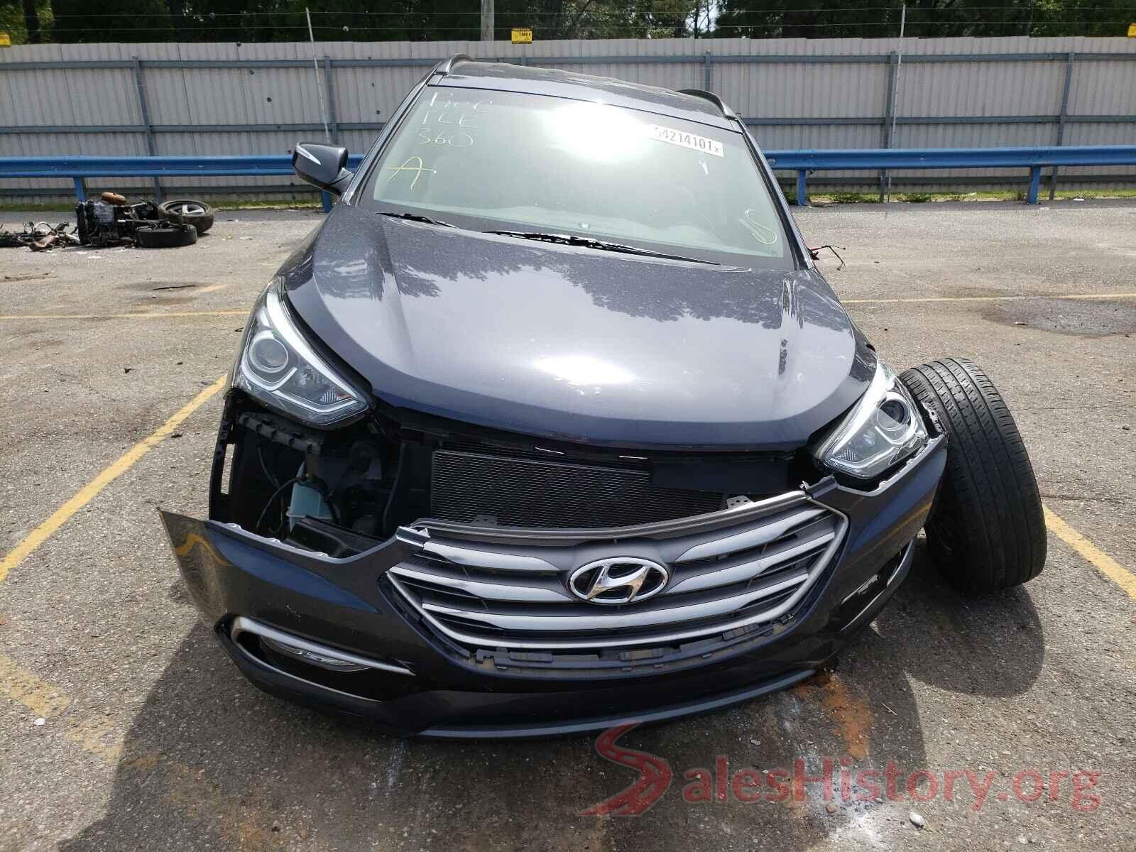 5NMZU3LBXHH008855 2017 HYUNDAI SANTA FE