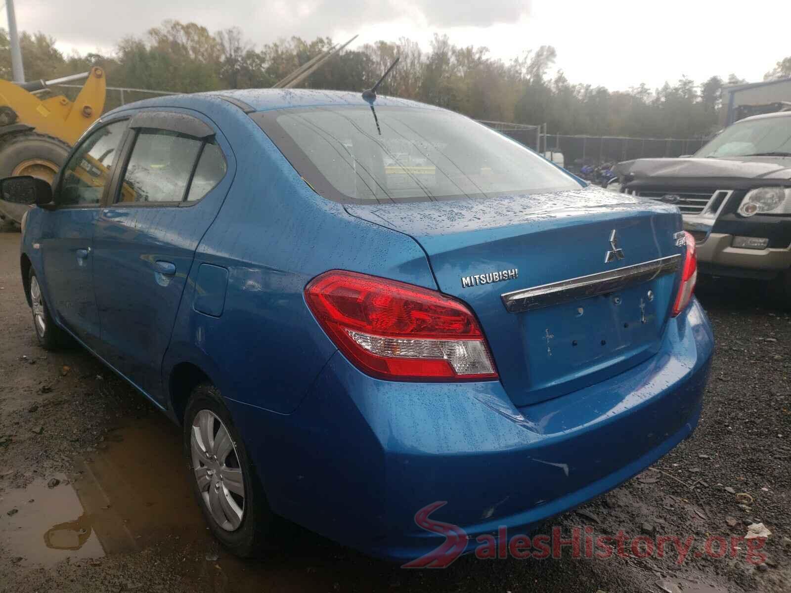 ML32F3FJ4JHF00311 2018 MITSUBISHI MIRAGE