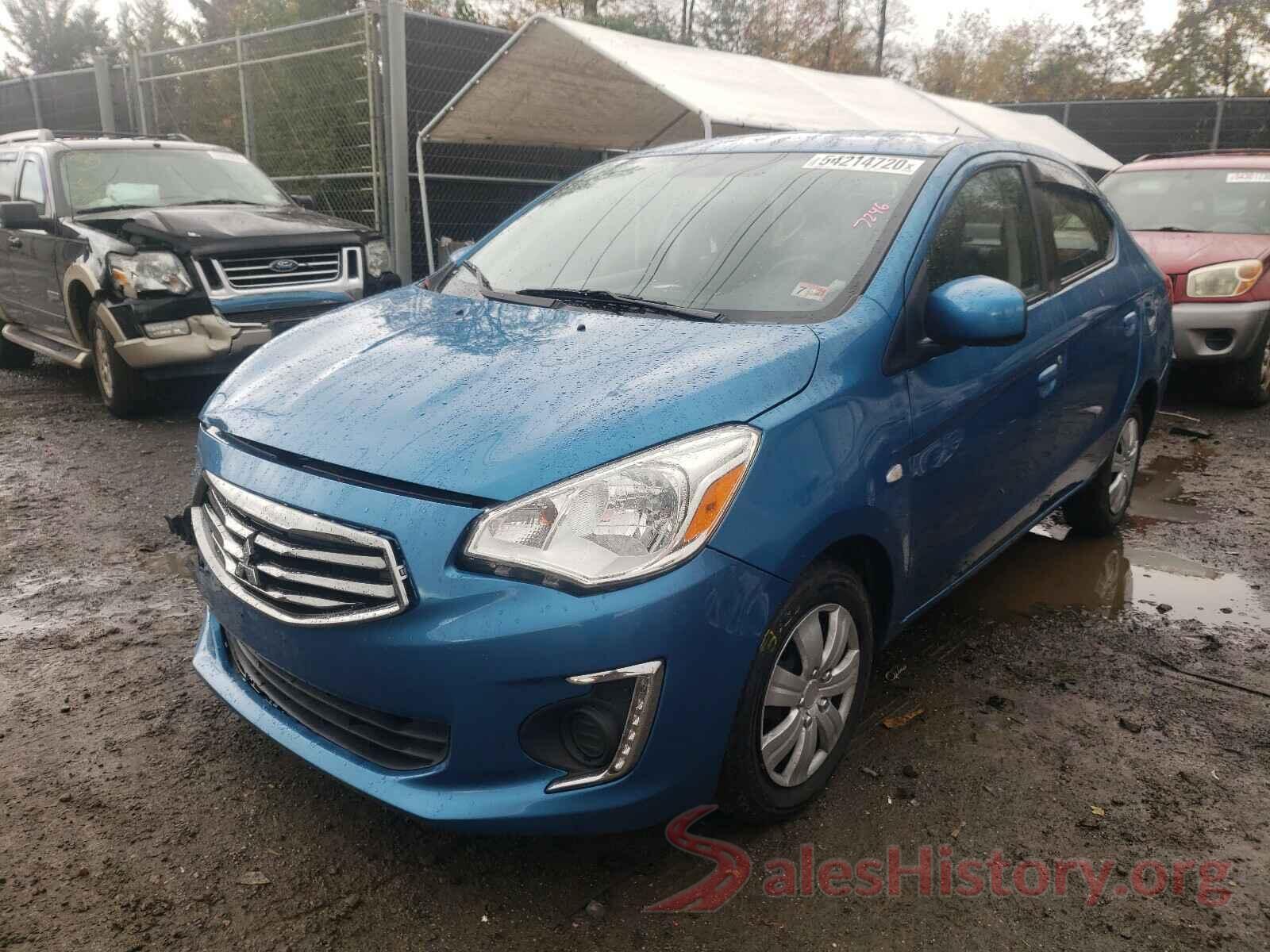 ML32F3FJ4JHF00311 2018 MITSUBISHI MIRAGE