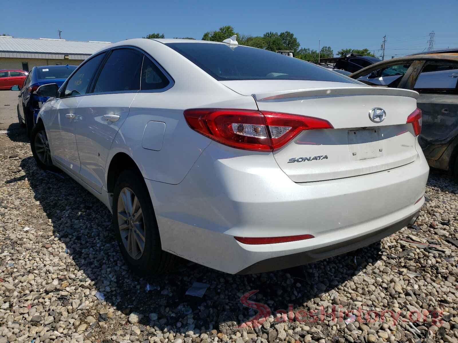 5NPE24AF7GH345114 2016 HYUNDAI SONATA