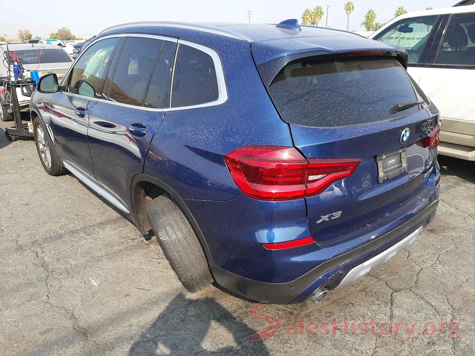 5UXTR7C55KLE97620 2019 BMW X3