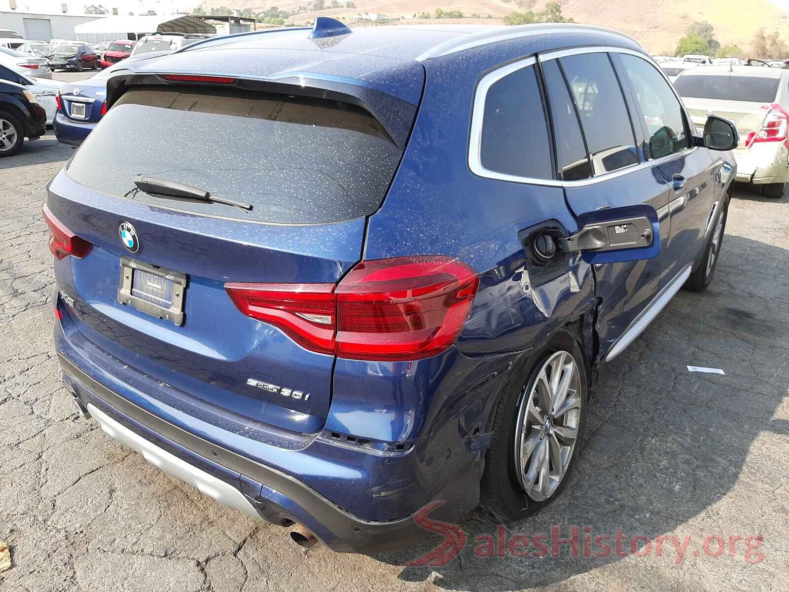 5UXTR7C55KLE97620 2019 BMW X3