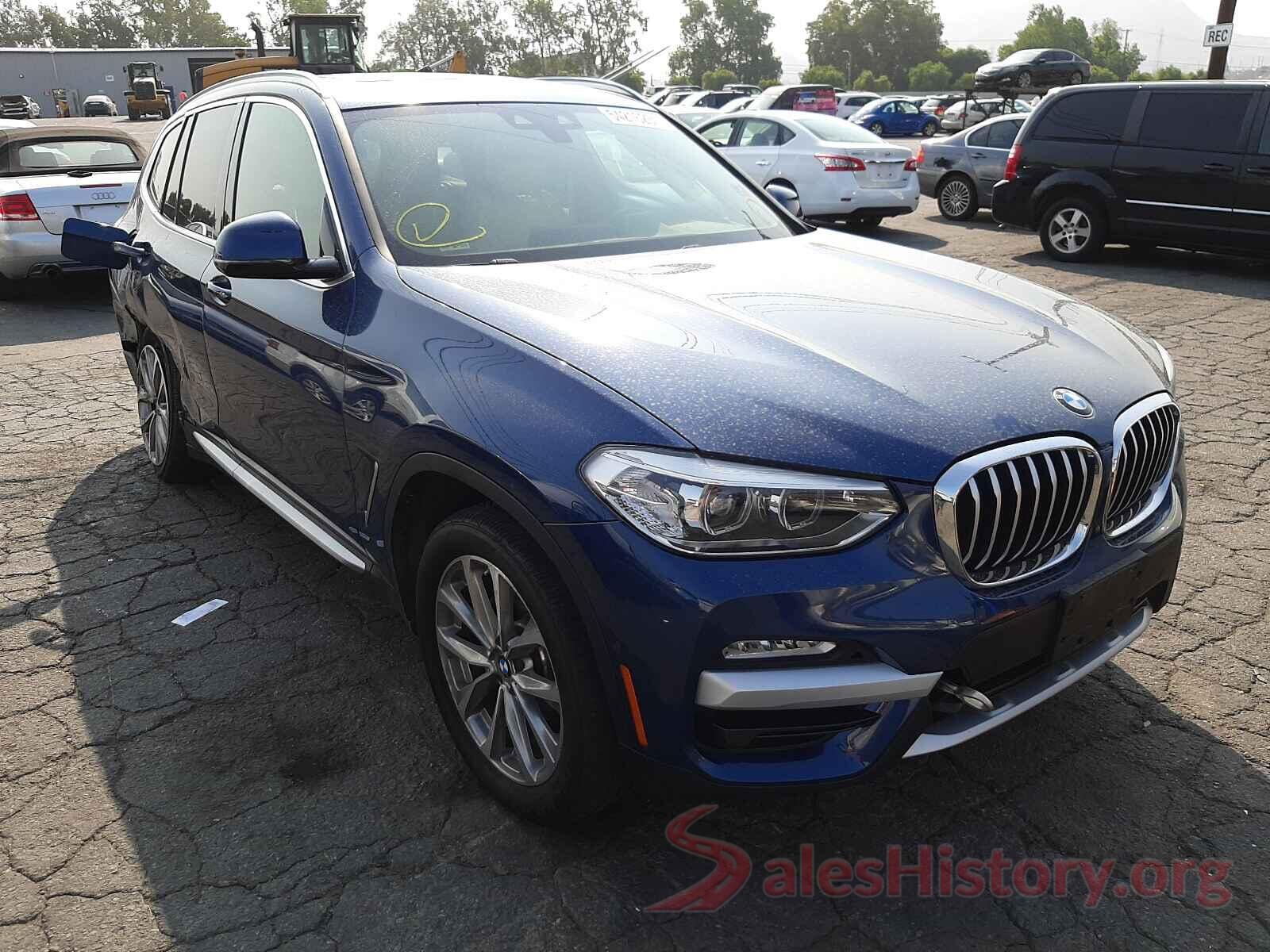 5UXTR7C55KLE97620 2019 BMW X3