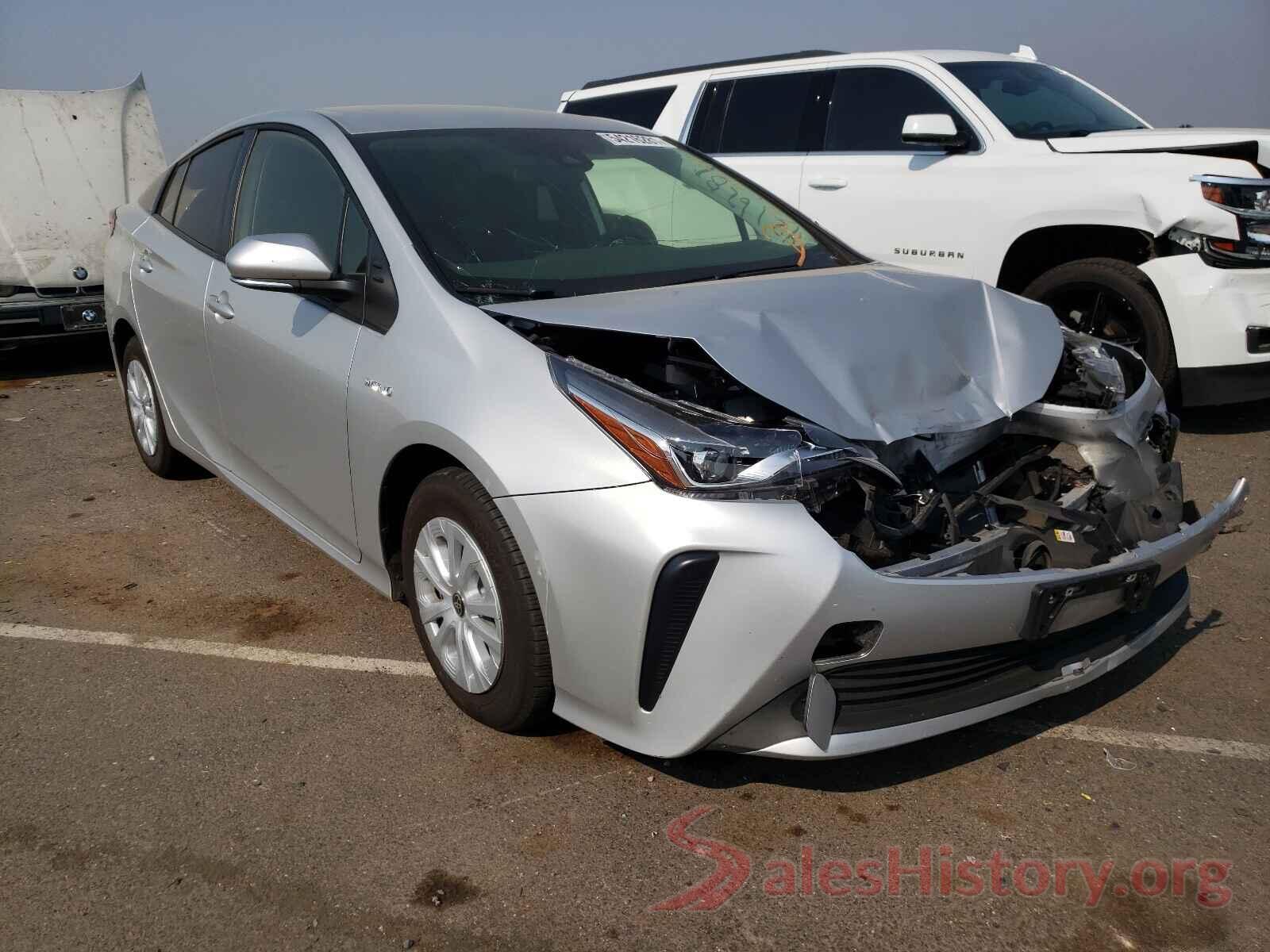 JTDKARFU3L3105719 2020 TOYOTA PRIUS