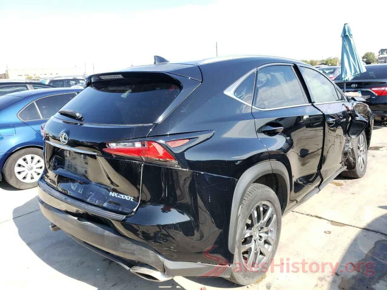 JTJYARBZ0G2040851 2016 LEXUS NX