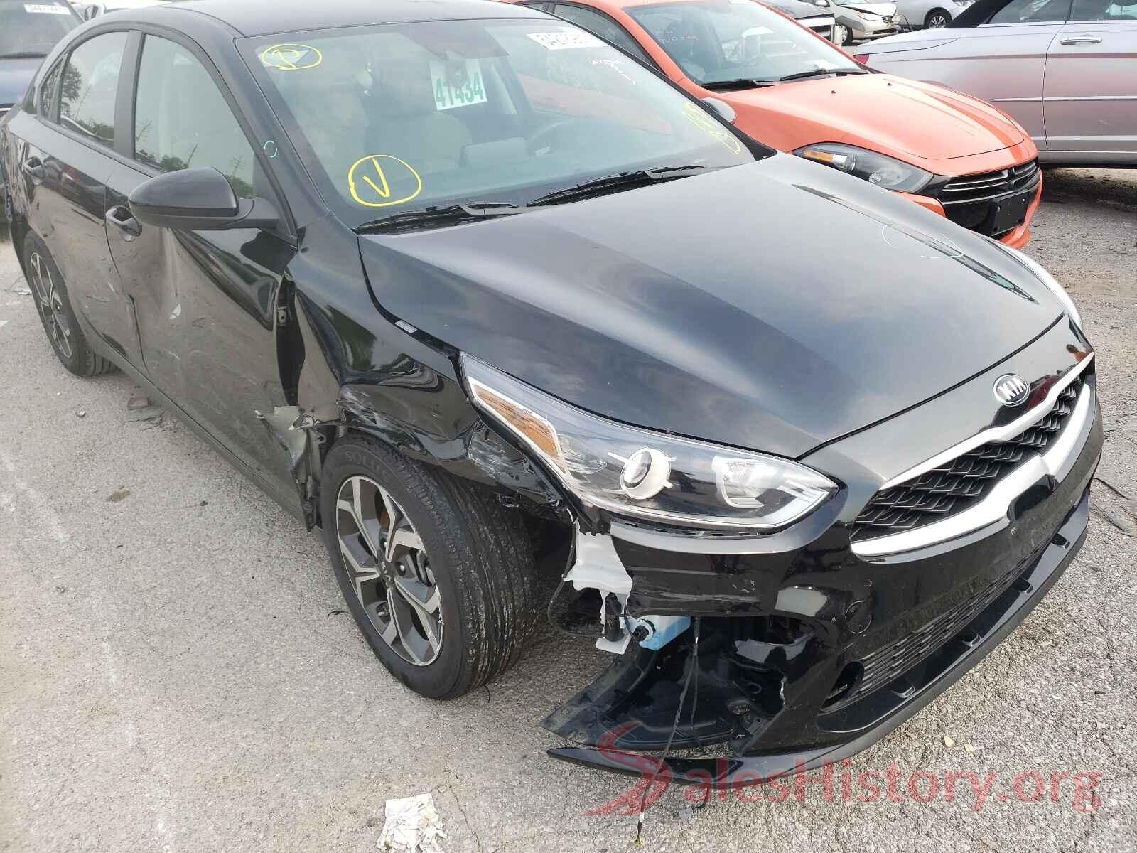 3KPF24ADXLE175896 2020 KIA FORTE