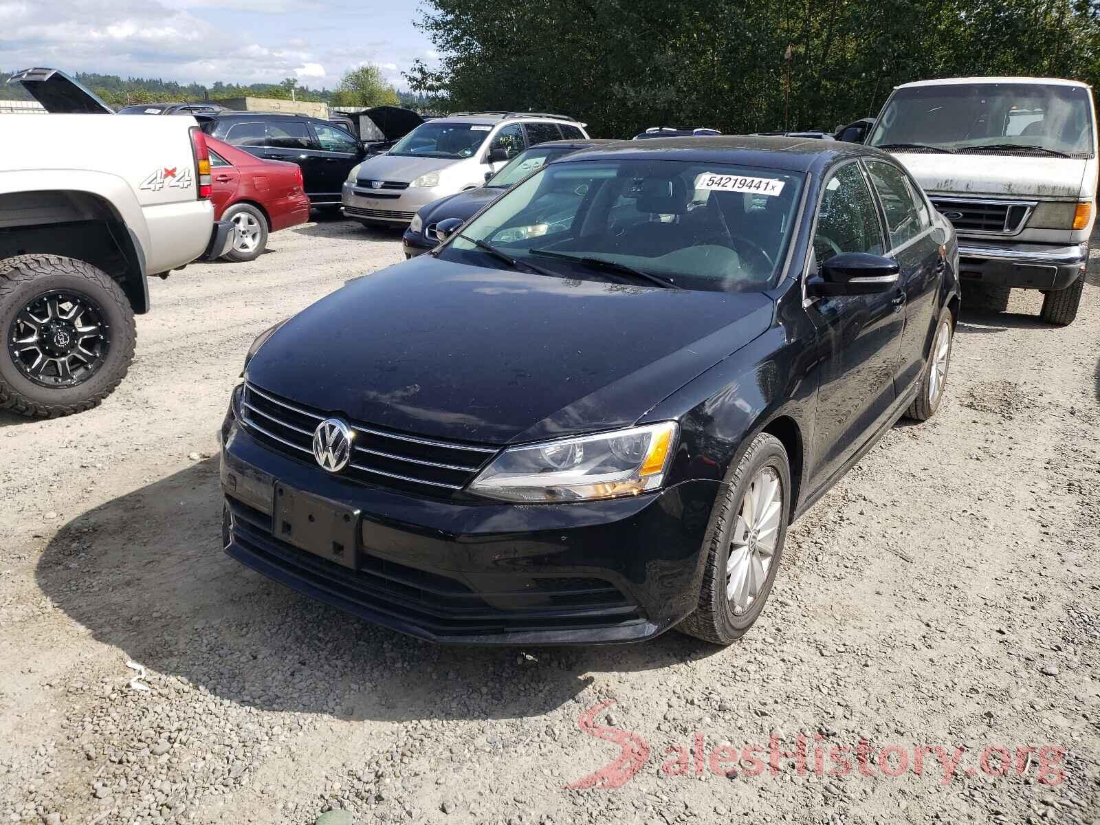 3VWD67AJ5GM381848 2016 VOLKSWAGEN JETTA