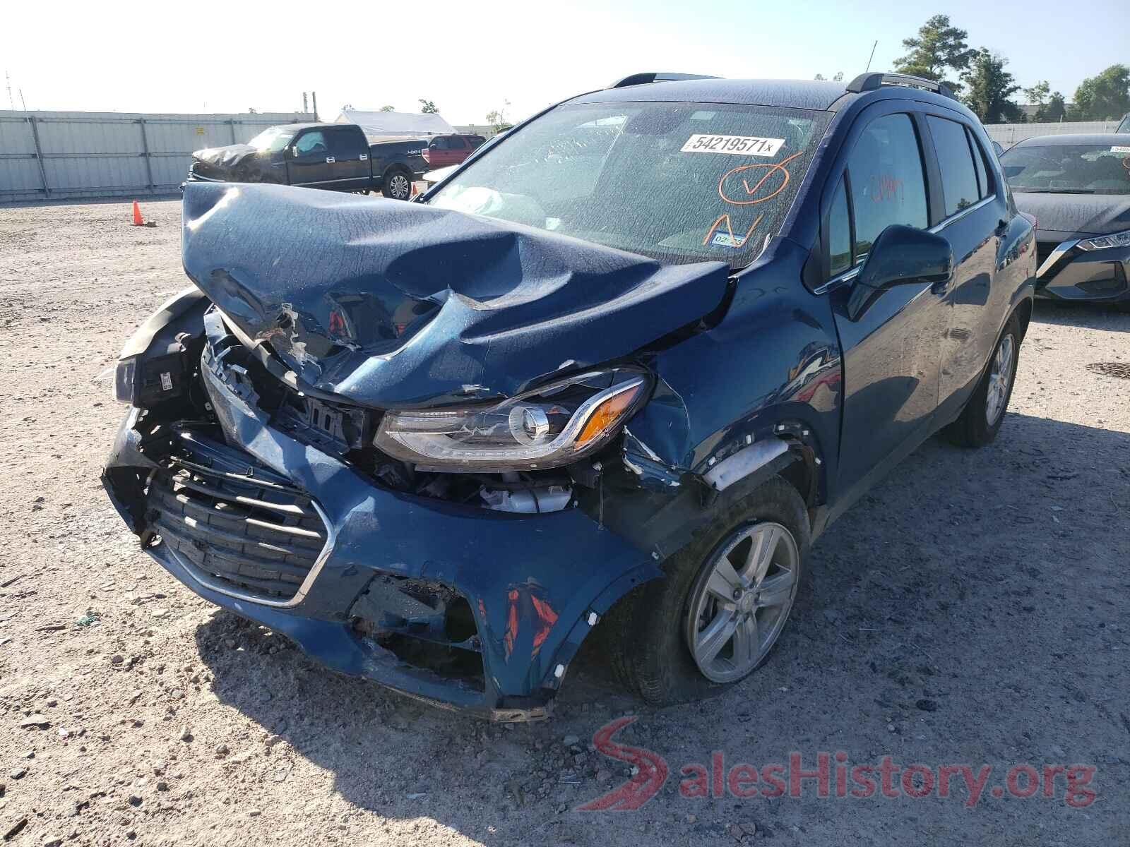 3GNCJLSB2LL207854 2020 CHEVROLET TRAX